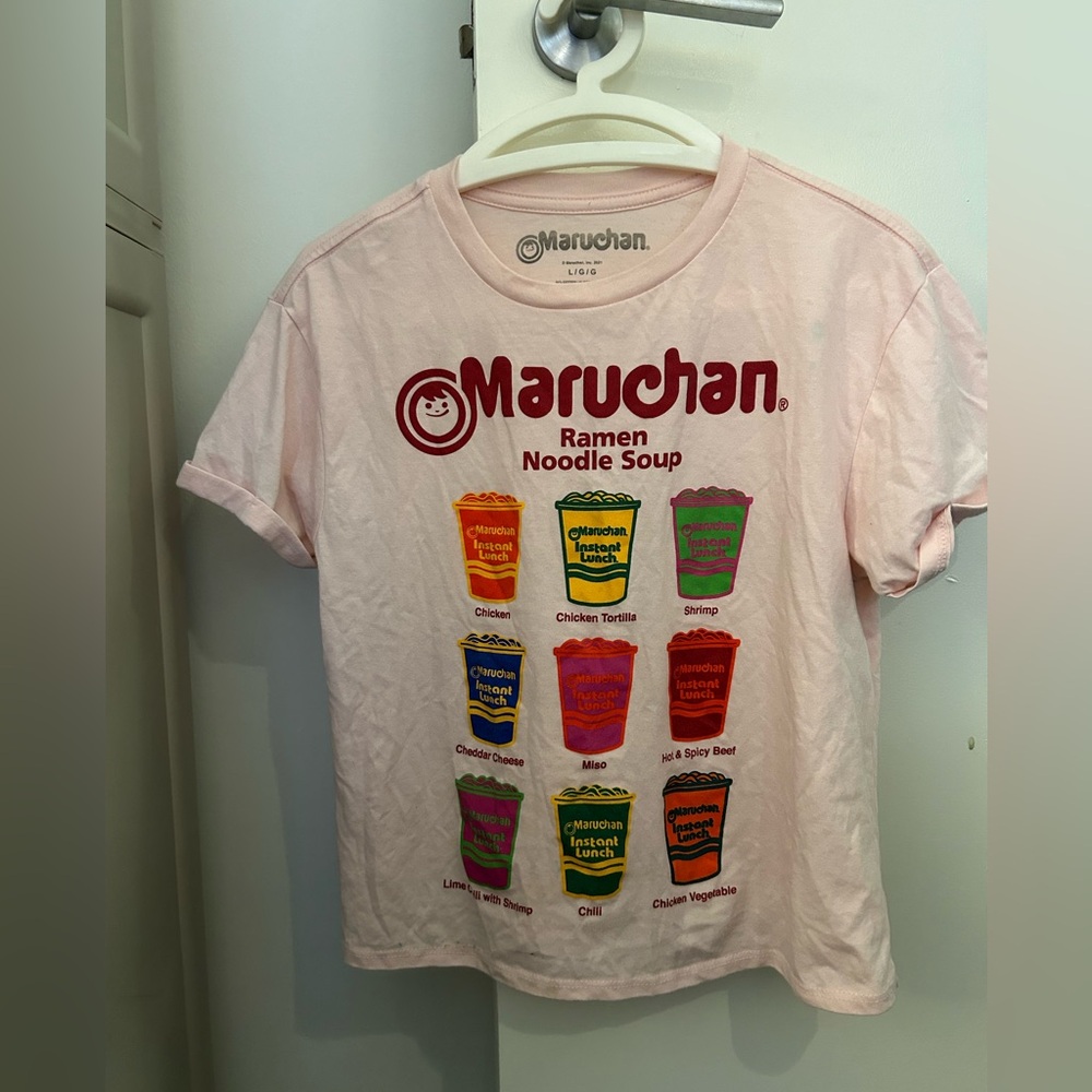 Cute ramen shirt size large